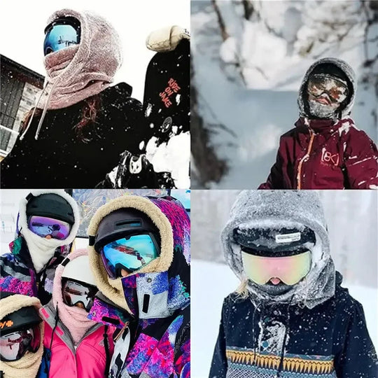 Capuchon Sherpa Skimasker Muts