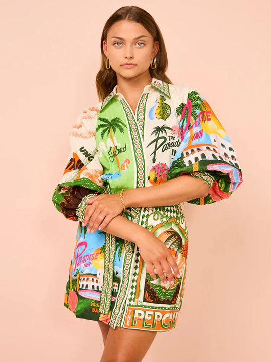 Paradise | Kimono Jurk