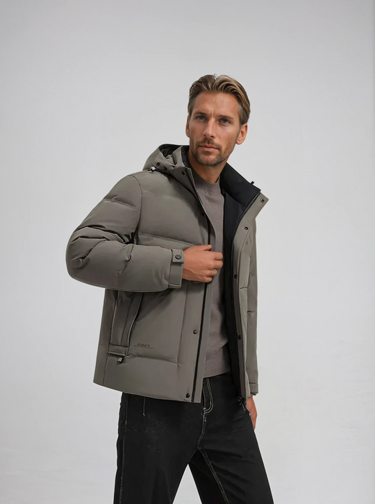 Arctic Winterwarm Donsjack Met Capuchon