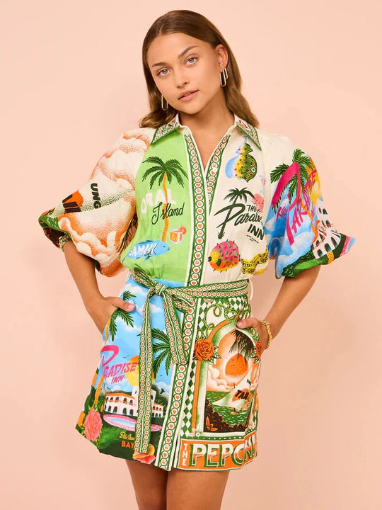 Paradise | Kimono Jurk