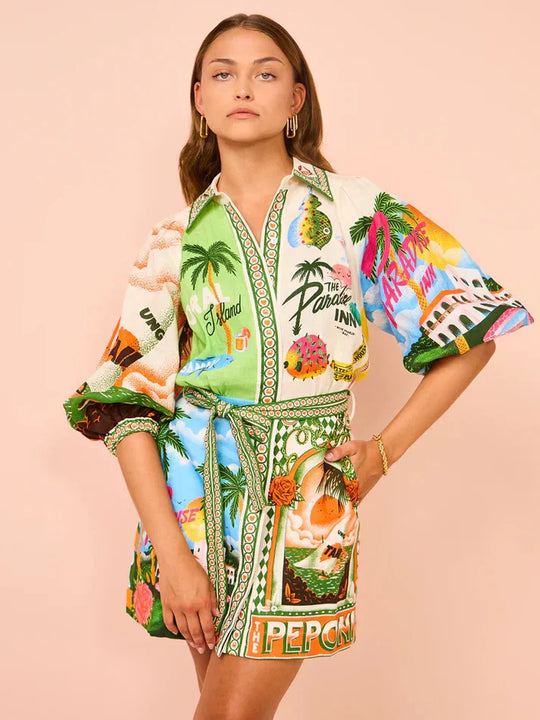 Paradise | Kimono Jurk