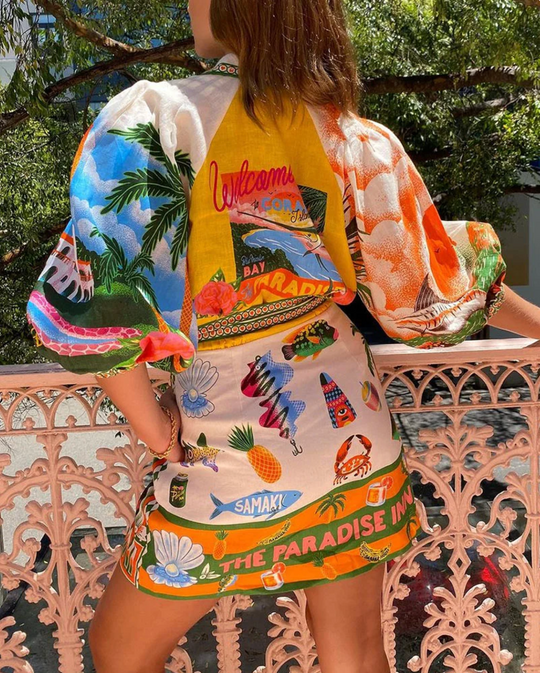 Paradise | Kimono Jurk