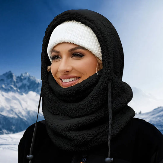 Capuchon Sherpa Skimasker Muts